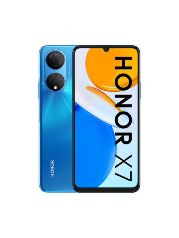 Honor X7 17,1 cm (6.74") Doppia SIM Android 11 4G USB tipo-C 4 GB 128 GB 5000 mAh Blu - (HON DS X7 4+128 GLO BLU)