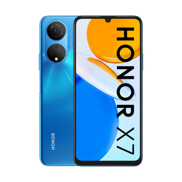 Honor X7 17,1 cm (6.74") Doppia SIM Android 11 4G USB tipo-C 4 GB 128 GB 5000 mAh Blu - (HON DS X7 4+128 GLO BLU)