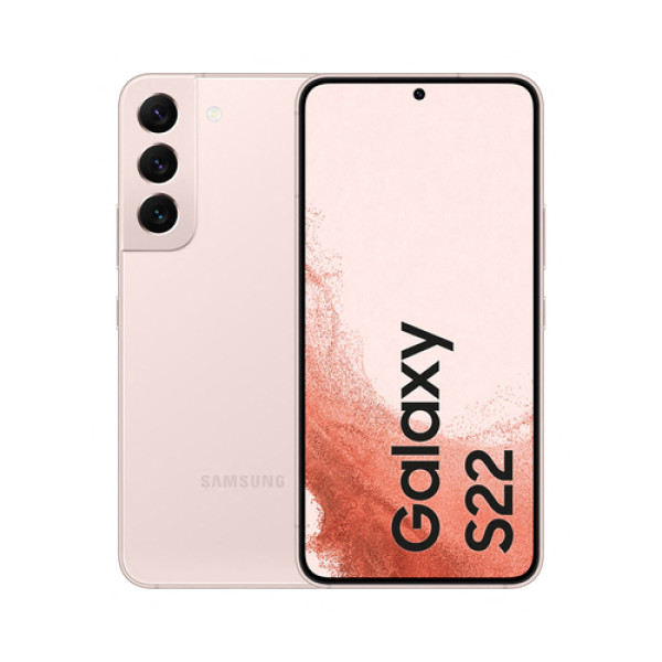 Samsung Galaxy S22 5G Display 6.1'' Dynamic AMOLED 2X, 4 fotocamere, RAM 8 GB, 256 GB, 3.700mAh, Pink Gold - (SAM DS S901 GAL S22 5G 8+256 ITA PNK)