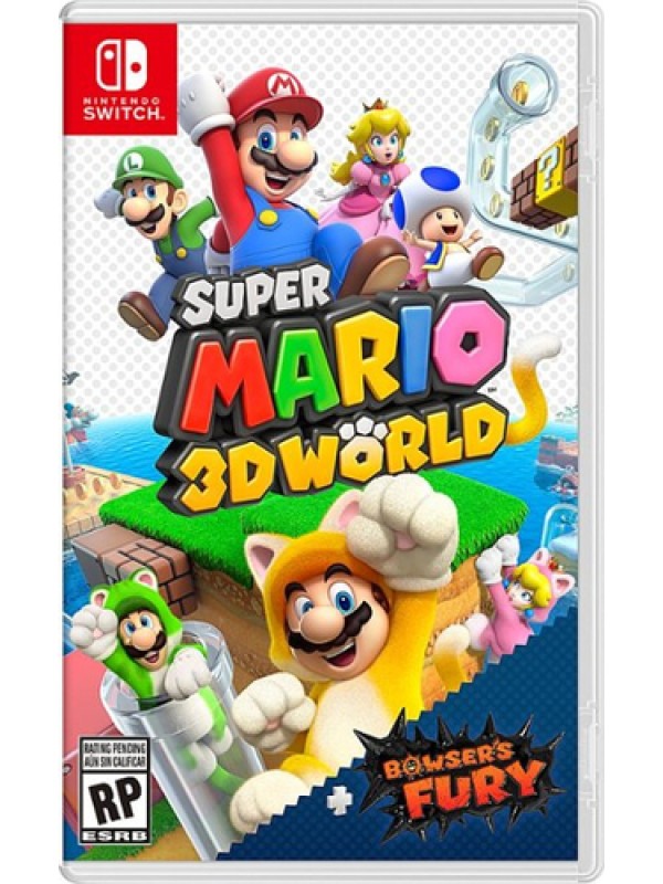 Nintendo Super Mario 3D World + Bowsera??s Fury Standard+Componente aggiuntivo Inglese, ITA Nintendo Switch - (NIN GAME SUPER MARIO 3D WORLD+BOWS.FURY)