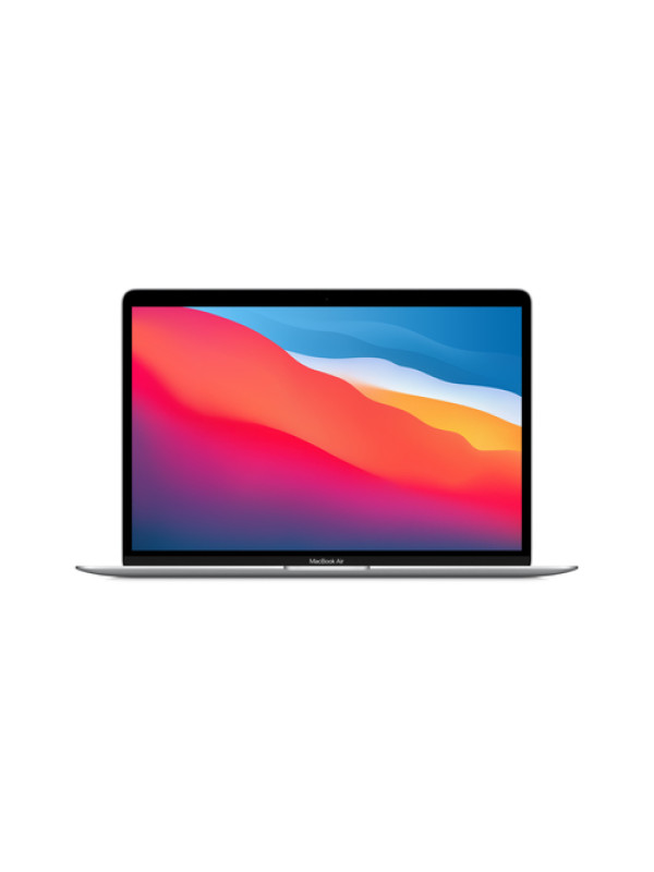 Apple MacBook Air 13" (Chip M1 con GPU 7-core, 256GB SSD, 8GB RAM) - Argento (2020) - (APL MGN93T/A MACBOOK AIR 13M1/256 SIL)