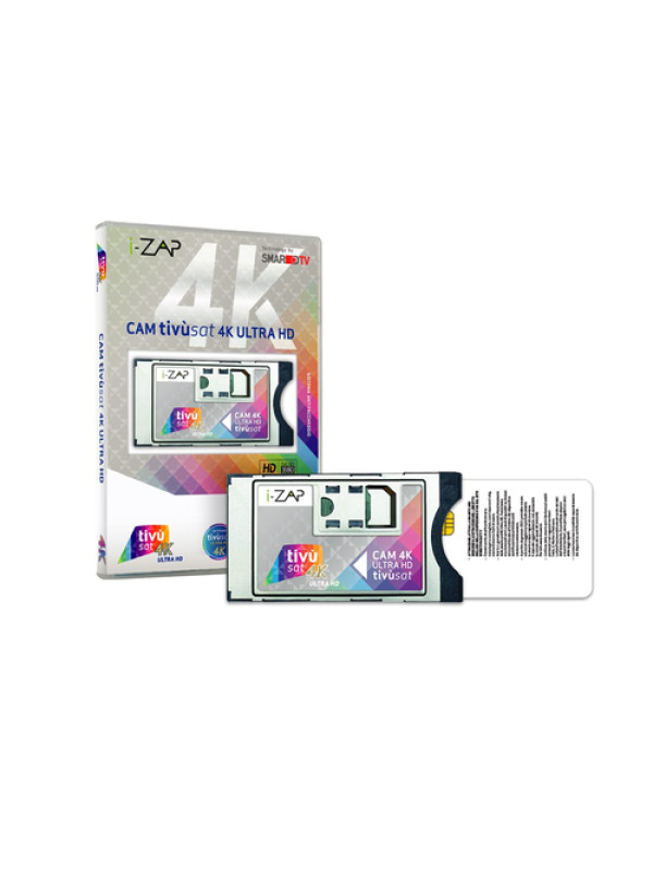 i-ZAP CAM TIVUSAT 4K Modulo di accesso condizionato (CAM) 4K Ultra HD - (IZP CAM TIVUSAT 4K)